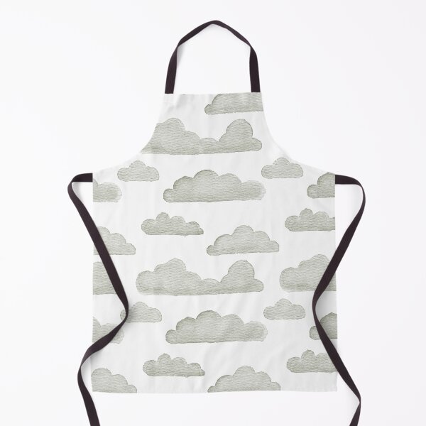 Item preview, Dreamtime Clouds Watercolor Pattern - Snow + Sage - No BG Texture designed and sold by Irene Estelle.