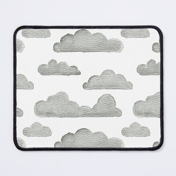 Item preview, Dreamtime Clouds Watercolor Pattern - Snow + Pine - No BG Texture designed and sold by Irene Estelle.