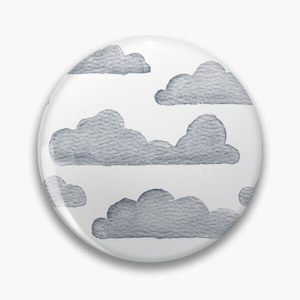 Item preview, Dreamtime Clouds Watercolor Pattern - Snow + Dusk - No BG Texture designed and sold by Irene Estelle.