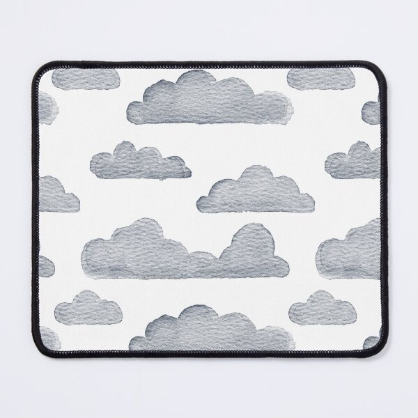 Item preview, Dreamtime Clouds Watercolor Pattern - Snow + Dusk - No BG Texture designed and sold by Irene Estelle.