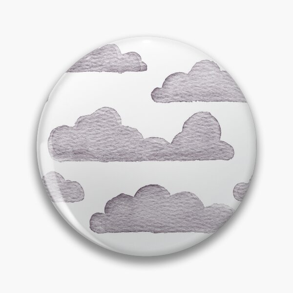 Item preview, Dreamtime Clouds Watercolor Pattern - Snow + Fig - No BG Texture designed and sold by Irene Estelle.
