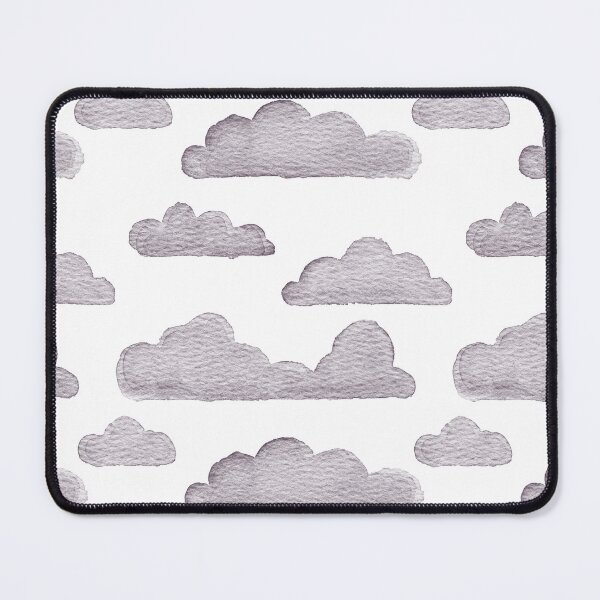 Item preview, Dreamtime Clouds Watercolor Pattern - Snow + Fig - No BG Texture designed and sold by Irene Estelle.