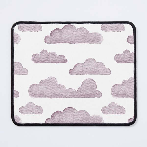 Item preview, Dreamtime Clouds Watercolor Pattern - Snow + Beet - No BG Texture designed and sold by Irene Estelle.
