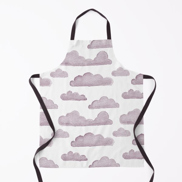 Item preview, Dreamtime Clouds Watercolor Pattern - Snow + Beet - No BG Texture designed and sold by Irene Estelle.