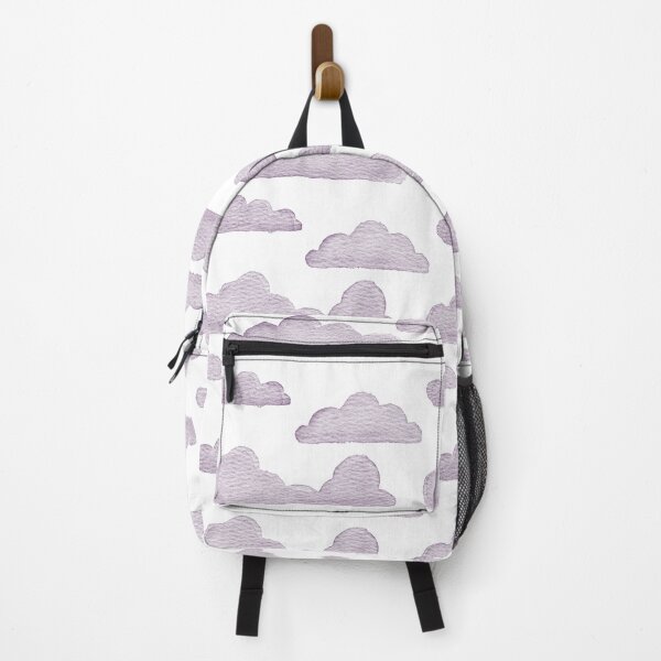 Item preview, Dreamtime Clouds Watercolor Pattern - Snow + Plum - No BG Texture designed and sold by Irene Estelle.