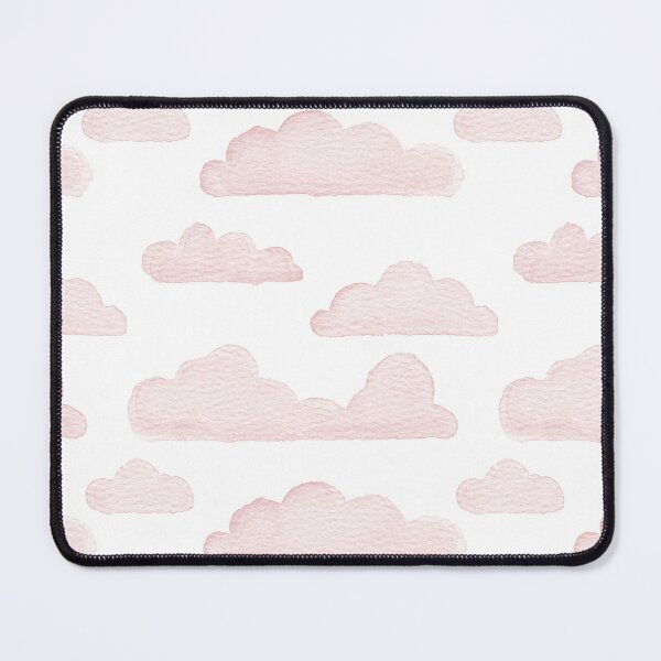 Item preview, Dreamtime Clouds Watercolor Pattern - Snow + Rose - No BG Texture designed and sold by Irene Estelle.