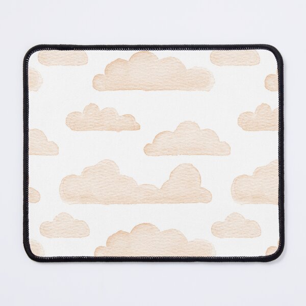 Item preview, Dreamtime Clouds Watercolor Pattern - Snow + Melon - No BG Texture designed and sold by Irene Estelle.
