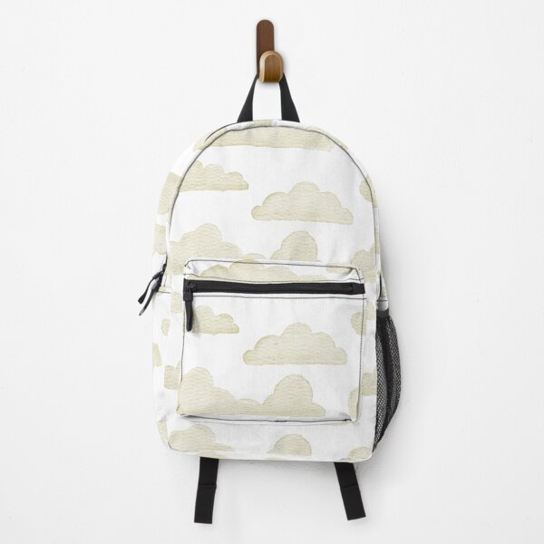 Item preview, Dreamtime Clouds Watercolor Pattern - Snow + Gold - No BG Texture designed and sold by Irene Estelle.