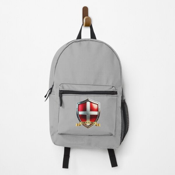 Item preview, Mikkelsen Denmark Surname Crest Shield designed and sold by Highlandkings.