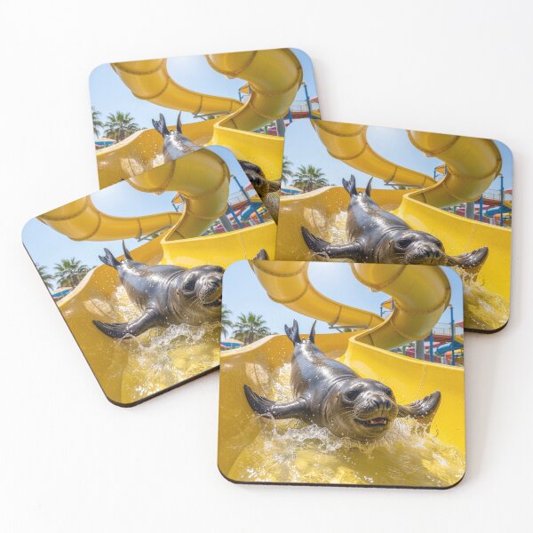 Item preview, Seal Sails Down Water Slide designed and sold by Tridentulus.