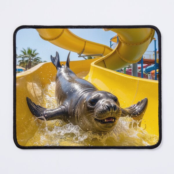 Item preview, Seal Sails Down Water Slide designed and sold by Tridentulus.