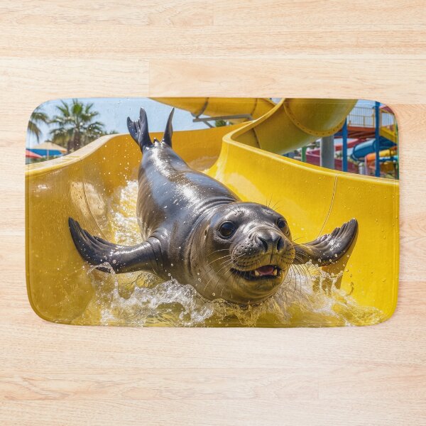 Item preview, Seal Sails Down Water Slide designed and sold by Tridentulus.