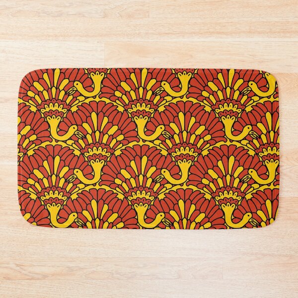 Item preview, Bold Peacock Maximalist Fan Pattern designed and sold by KelseyNY.