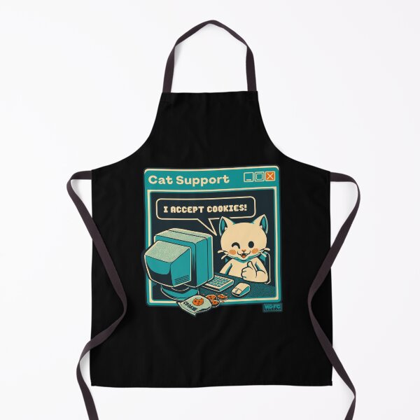 Item preview, Tech Support I Accept Cookies Cat designed and sold by World Domination For Cats ®.