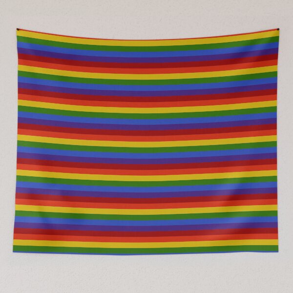 Item preview, Rainbow Stripes Horizontal designed and sold by wordznart.
