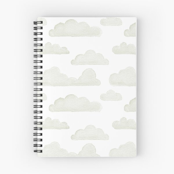 Item preview, Dreamtime Clouds Watercolor Pattern - Snow + Tea - No BG Texture designed and sold by Irene Estelle.