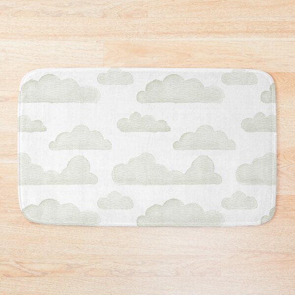 Item preview, Dreamtime Clouds Watercolor Pattern - Snow + Tea - No BG Texture designed and sold by Irene Estelle.