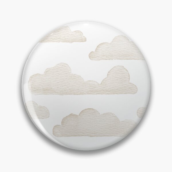 Item preview, Dreamtime Clouds Watercolor Pattern - Snow + Dove - No BG Texture designed and sold by Irene Estelle.