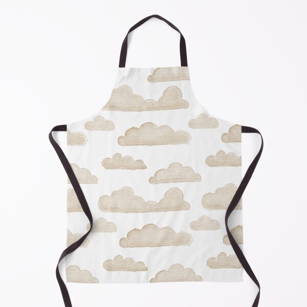Item preview, Dreamtime Clouds Watercolor Pattern - Snow + Fawn - No BG Texture designed and sold by Irene Estelle.