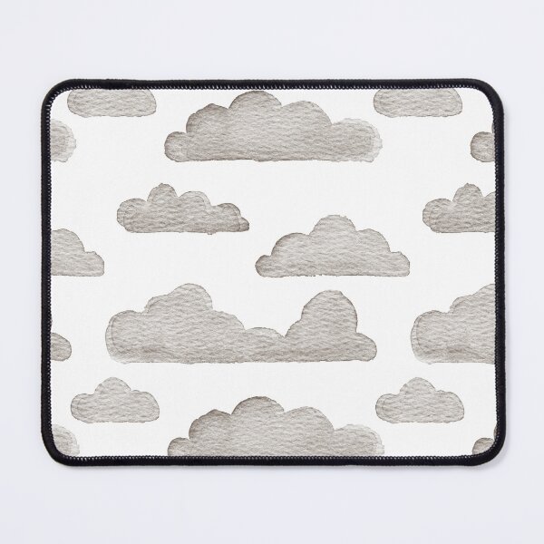 Item preview, Dreamtime Clouds Watercolor Pattern - Snow + Earth - No BG Texture designed and sold by Irene Estelle.