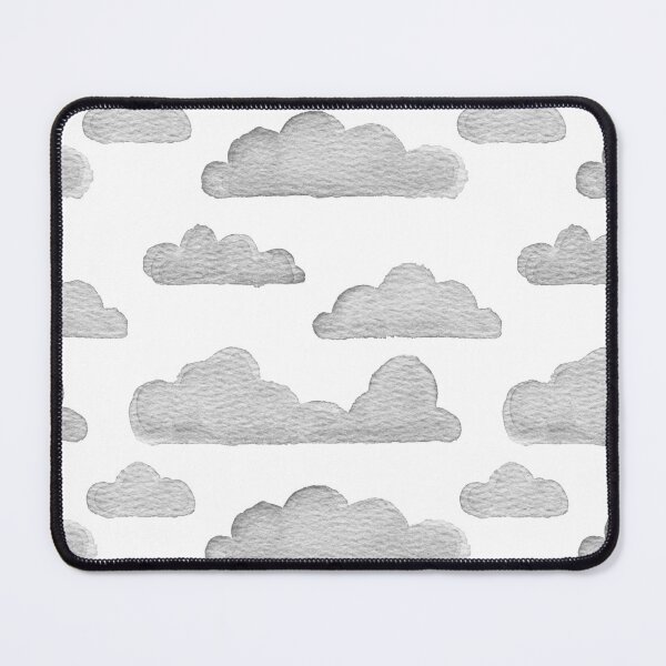 Item preview, Dreamtime Clouds Watercolor Pattern - Snow + Slate - No BG Texture designed and sold by Irene Estelle.