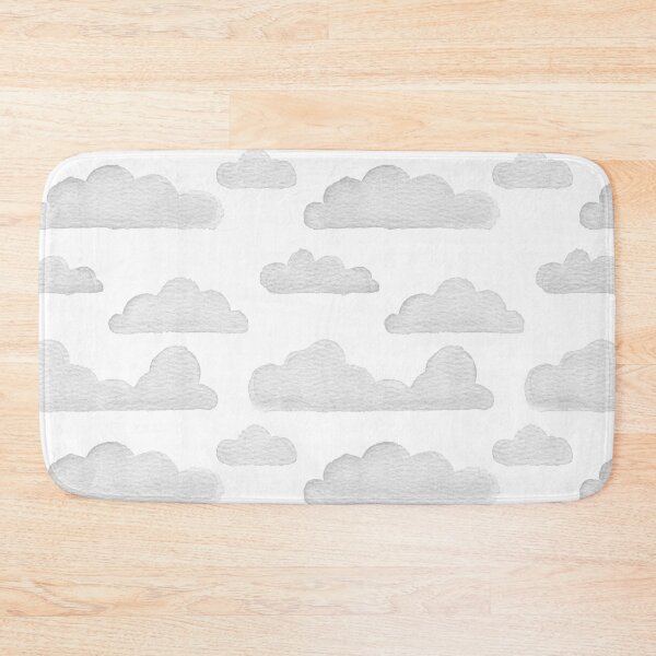 Item preview, Dreamtime Clouds Watercolor Pattern - Snow + Fog - No BG Texture designed and sold by Irene Estelle.