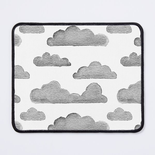 Item preview, Dreamtime Clouds Watercolor Pattern - Snow + Coal - No BG Texture designed and sold by Irene Estelle.