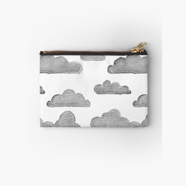 Item preview, Dreamtime Clouds Watercolor Pattern - Snow + Coal - No BG Texture designed and sold by Irene Estelle.