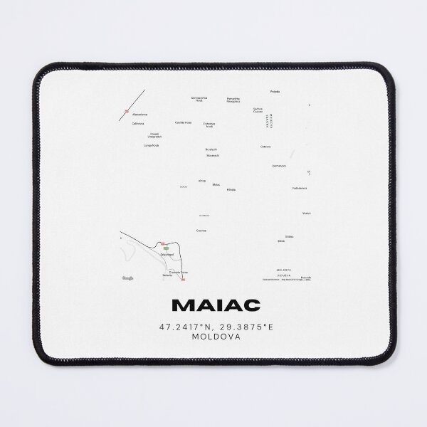 Item preview, Maiac Moldova Map Print | Minimalist City Map Poster | Modern Travel Art designed and sold by RM-Journey.
