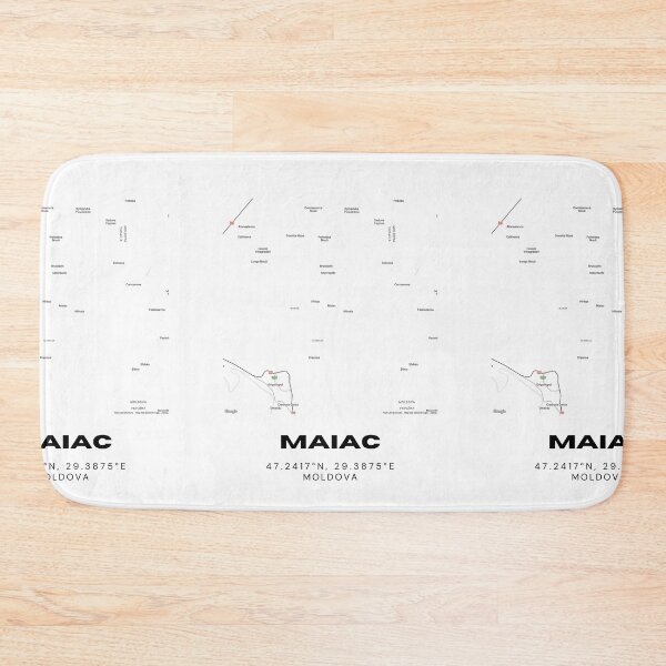 Item preview, Maiac Moldova Map Print | Minimalist City Map Poster | Modern Travel Art designed and sold by RM-Journey.