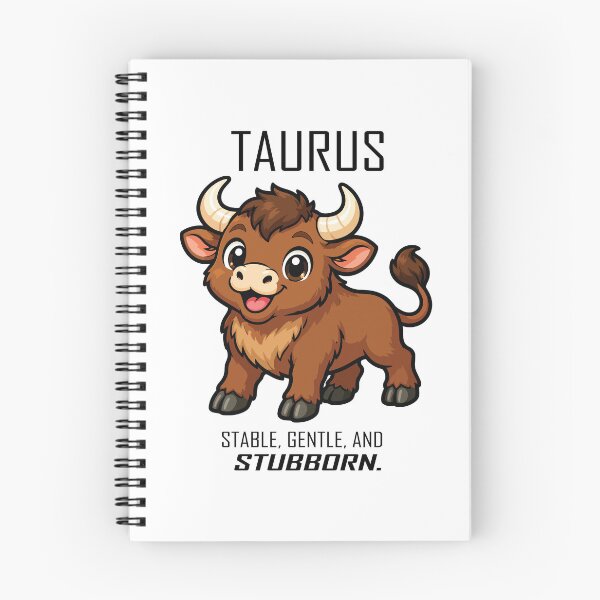Aperçu de l'œuvre Taureau - Stable. Doux. Têtu. créée et vendue par Remake Design Lab.