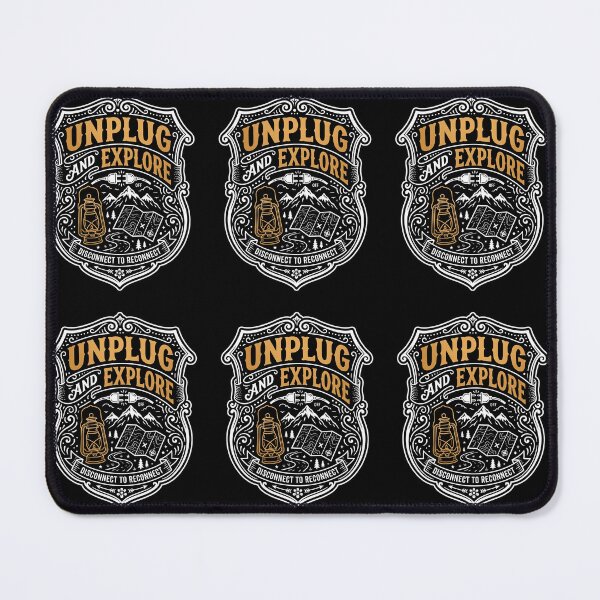 Item preview, Unplug And Explore designed and sold by NeuralDraft.
