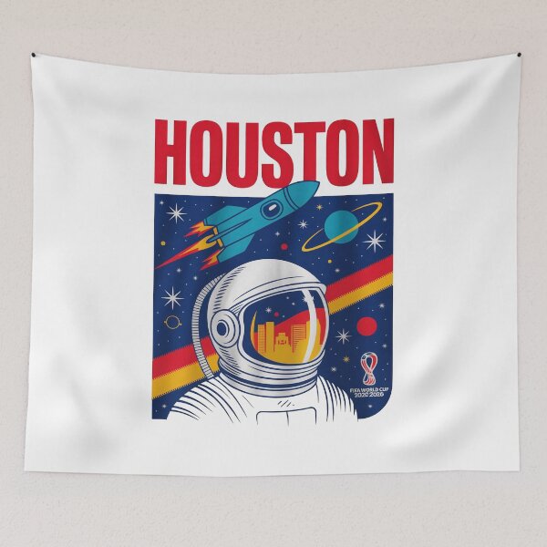 Item preview, Houston FIFA World Cup 2026 Space City Astronaut Design designed and sold by Supri123.