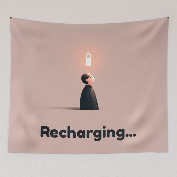 Item preview, Recharging... designed and sold by bubblyrainbow.
