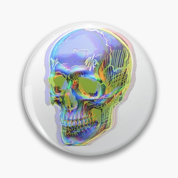 Item preview,  skull glitch designed and sold by Scattered Mind Designs: Consistency is hell. .