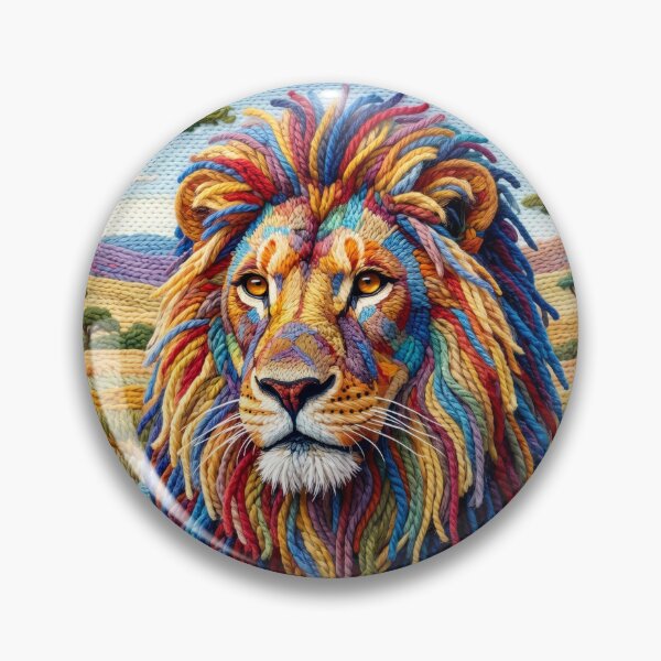 Item preview, Yarn Lion on Yarn Savannah designed and sold by Tridentulus.