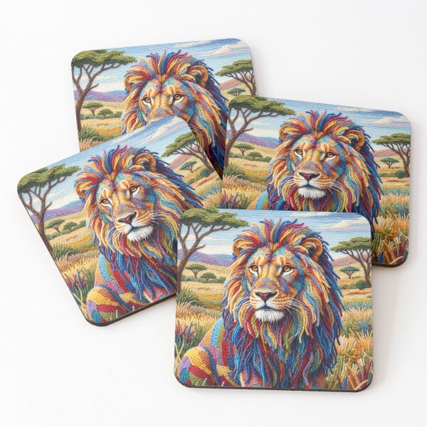 Item preview, Yarn Lion on Yarn Savannah designed and sold by Tridentulus.