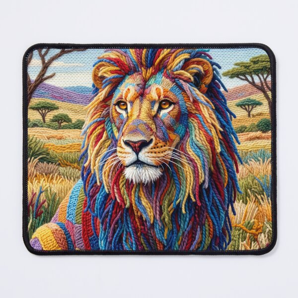 Item preview, Yarn Lion on Yarn Savannah designed and sold by Tridentulus.