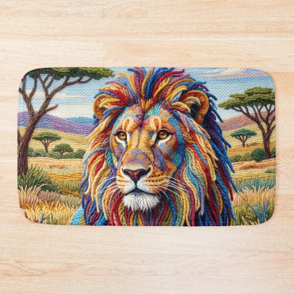 Item preview, Yarn Lion on Yarn Savannah designed and sold by Tridentulus.