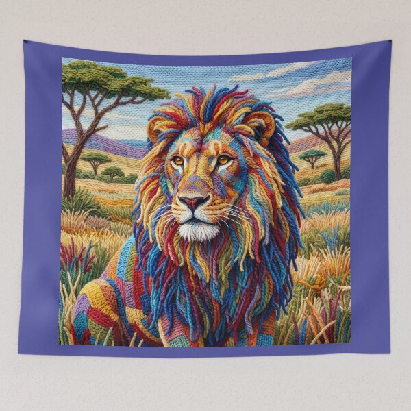 Item preview, Yarn Lion on Yarn Savannah designed and sold by Tridentulus.