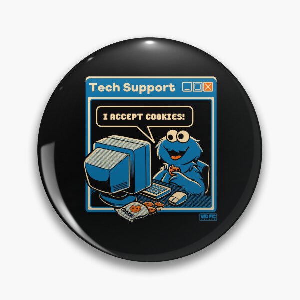 Item preview, Tech Support I Accept Cookies  designed and sold by World Domination For Cats ®.