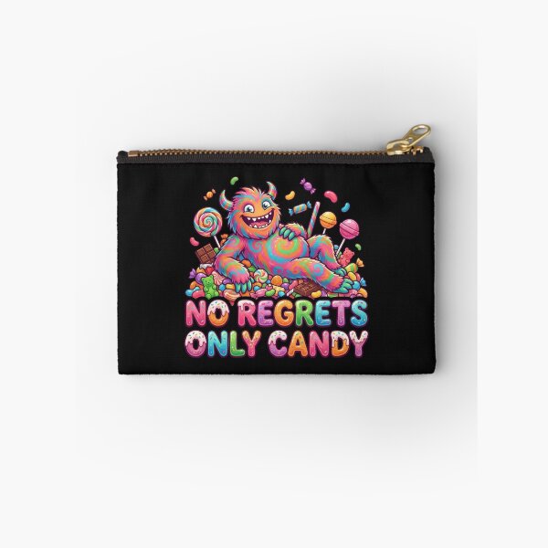 Item preview, Sweet Candy Monster - No Regrets Only Candy Design designed and sold by manmoo.