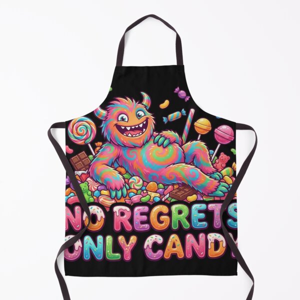 Item preview, Sweet Candy Monster - No Regrets Only Candy Design designed and sold by manmoo.
