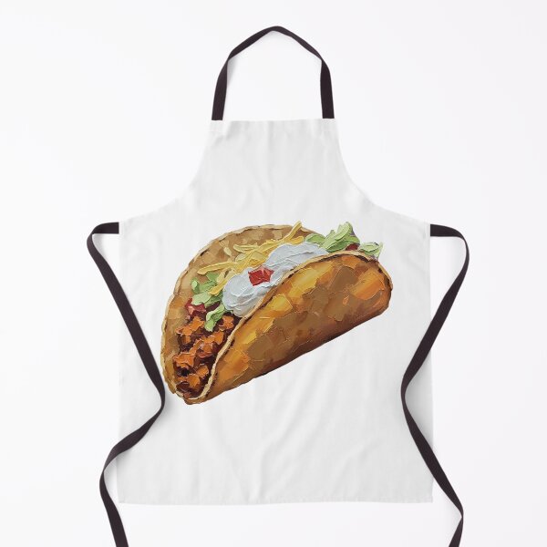 Item preview, Supreme Taco Colorful Palette Knife Art Playful Food Design designed and sold by GymTanLaundry.