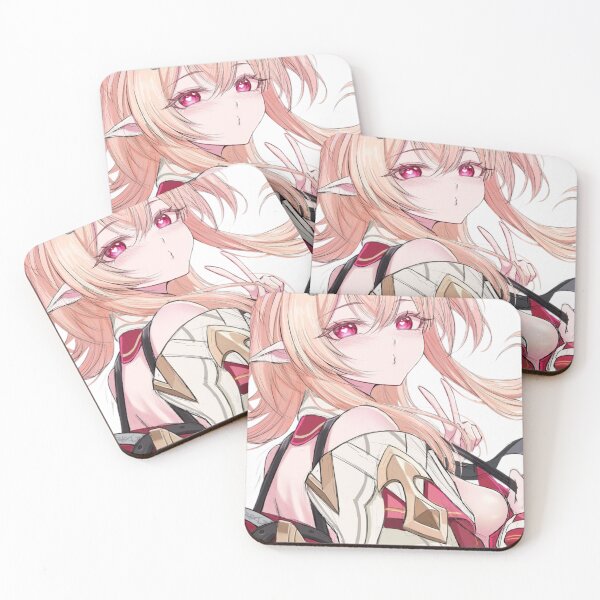 Item preview, Linnea Kiss Face Genshin Impact designed and sold by KomiArts.