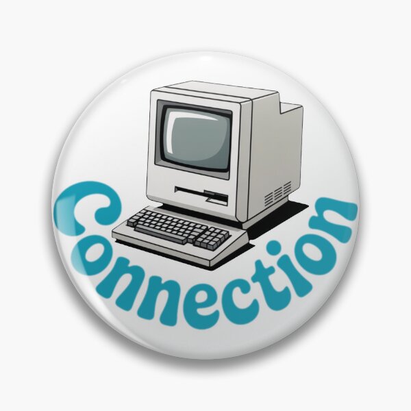 Item preview, Retro White PC Connection Aesthetic Design designed and sold by deershop23.
