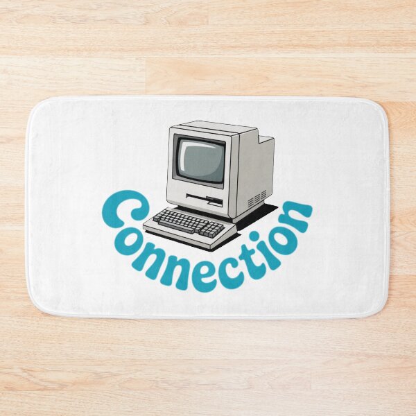 Item preview, Retro White PC Connection Aesthetic Design designed and sold by deershop23.