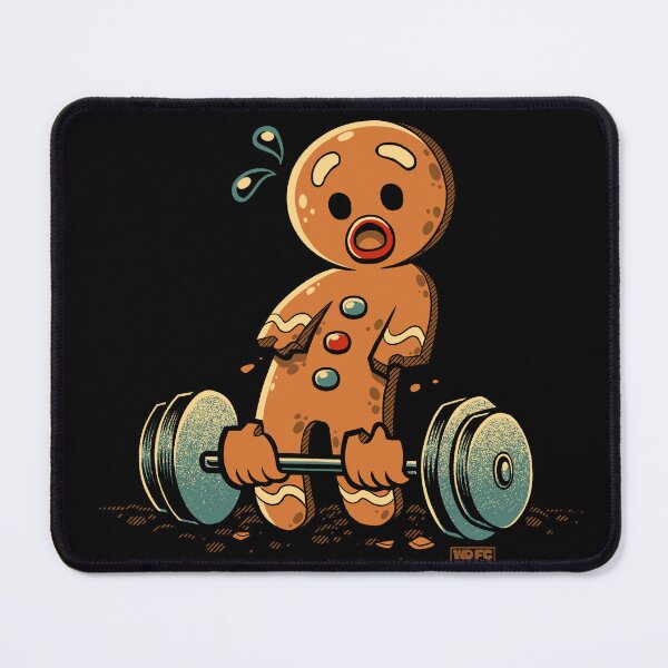 Item preview, Gingerbread Workout Loosing Arms designed and sold by World Domination For Cats ®.