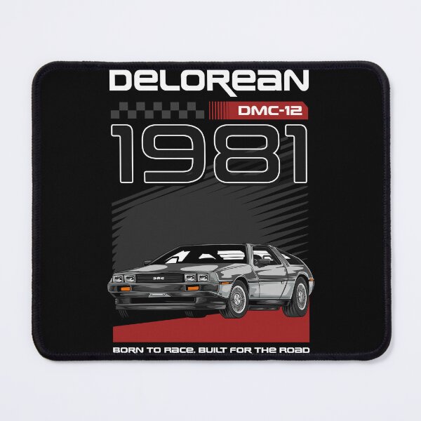 Item preview, Vintage Classic Car Delorean 1981 designed and sold by PrintCarClub.