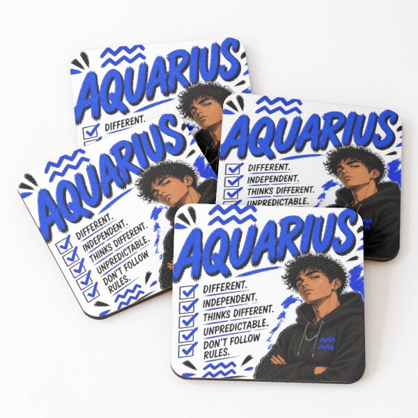 Item preview, Aquarius Zodiac Personality Bold Streetwear Design designed and sold by HNLYapparel.